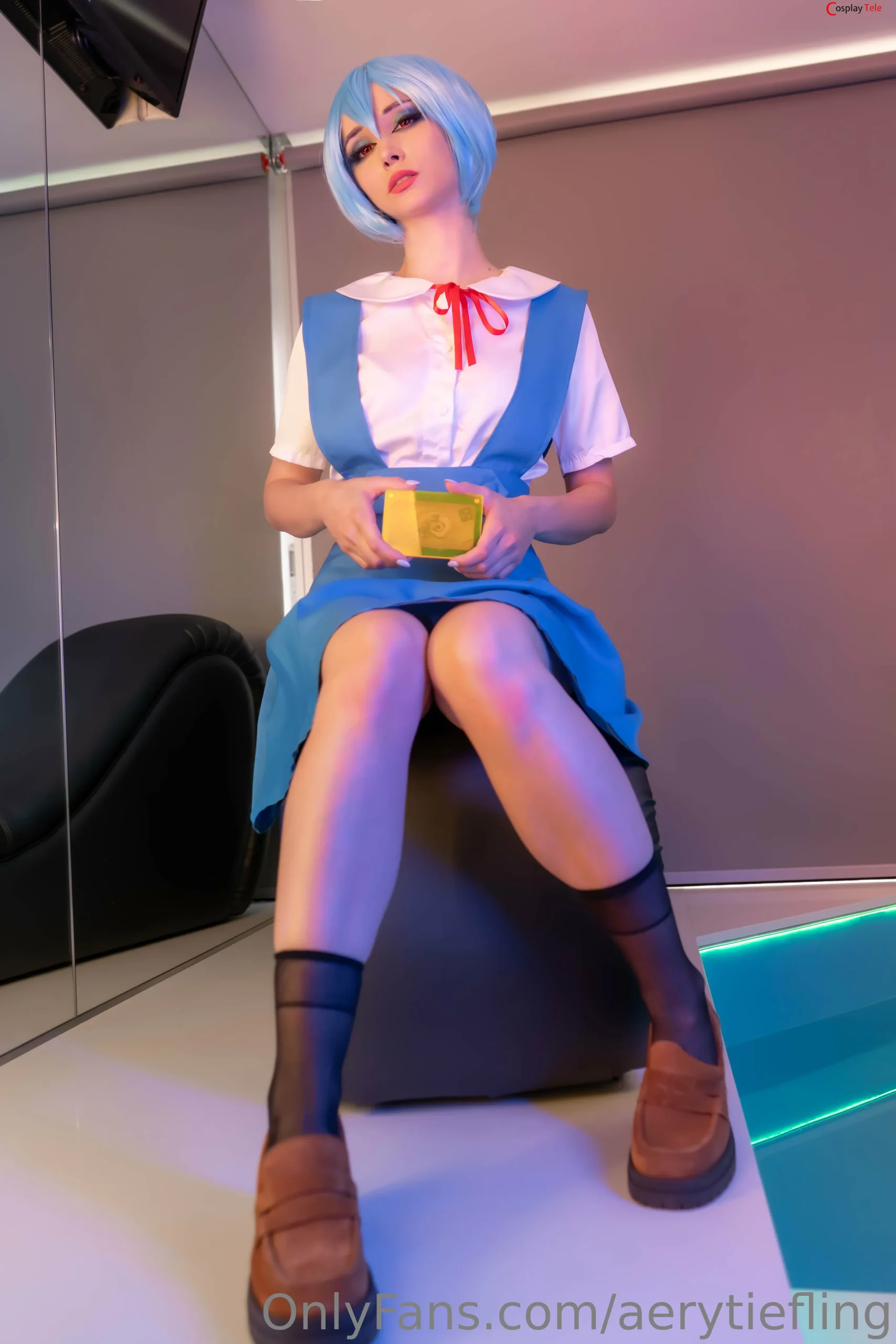 OnlyFan – Aery Tiefling cosplay Rei Ayanami – Evangelion “72 photos”_67d780520b2e4.webp